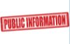 "Public Information" stamp