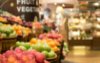 Produce section of grocery store