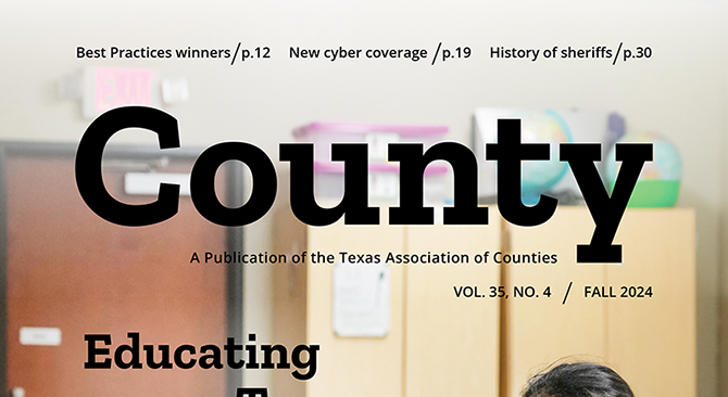 County magazine banner