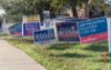 Election Campaign signs