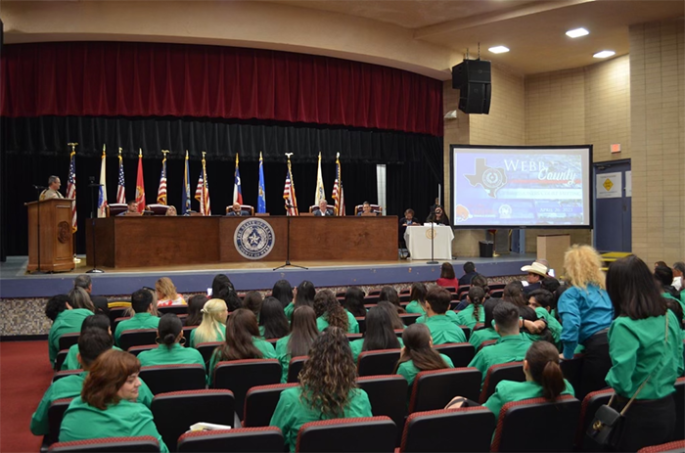 Webb County holds special commissioners court meetings at local high schools